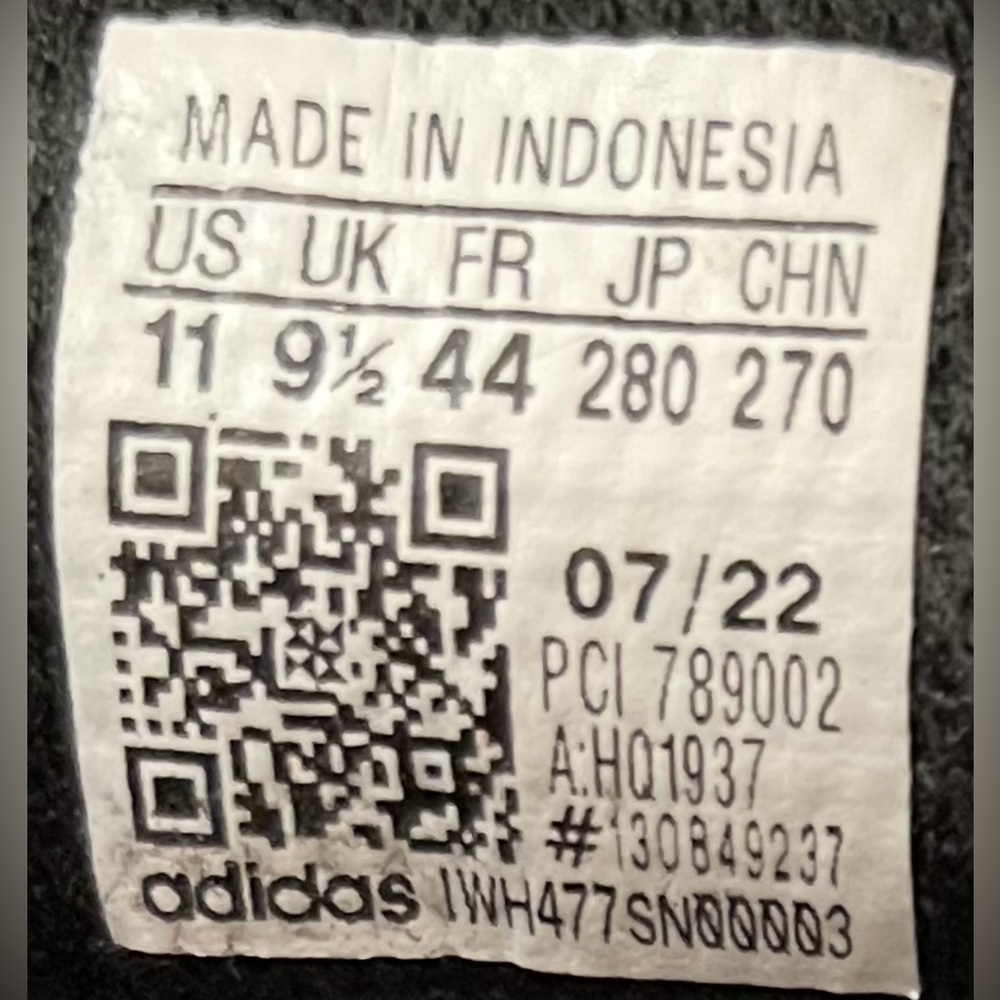 Adidas Superstar All Over Trefoil Sneakers - Women’s 11 / Men’s 10 - Picture 6 of 6